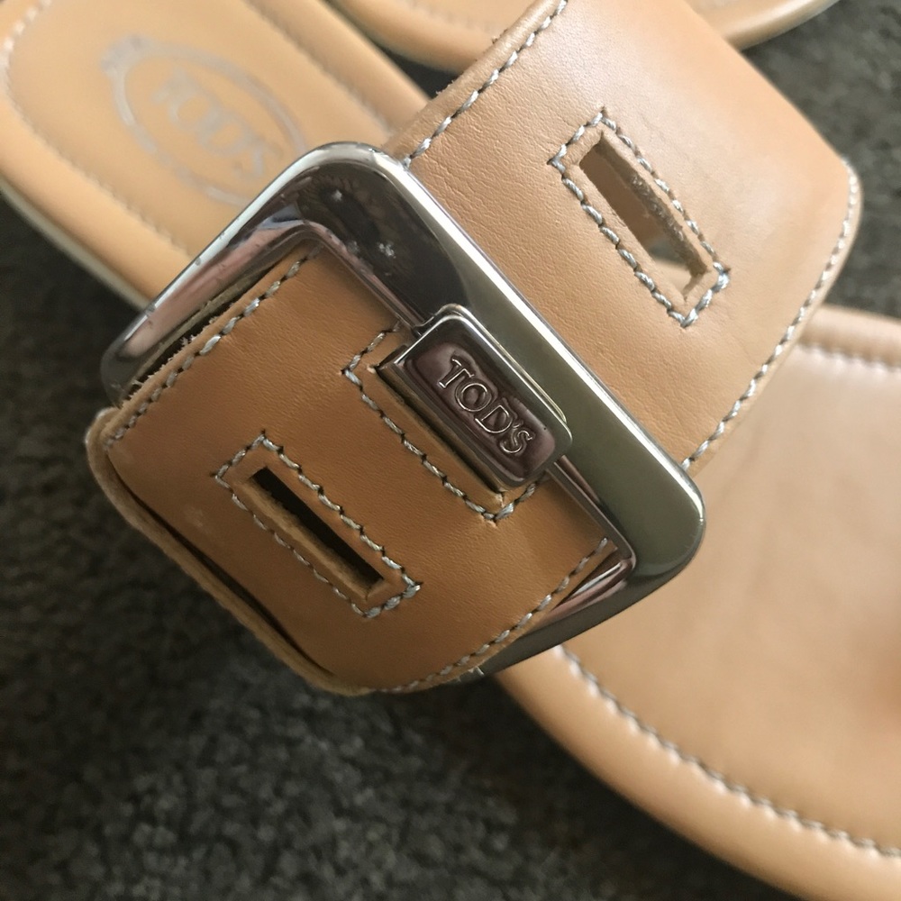 Jp Tod - Toe Ring Style Flat Sandals - image 7